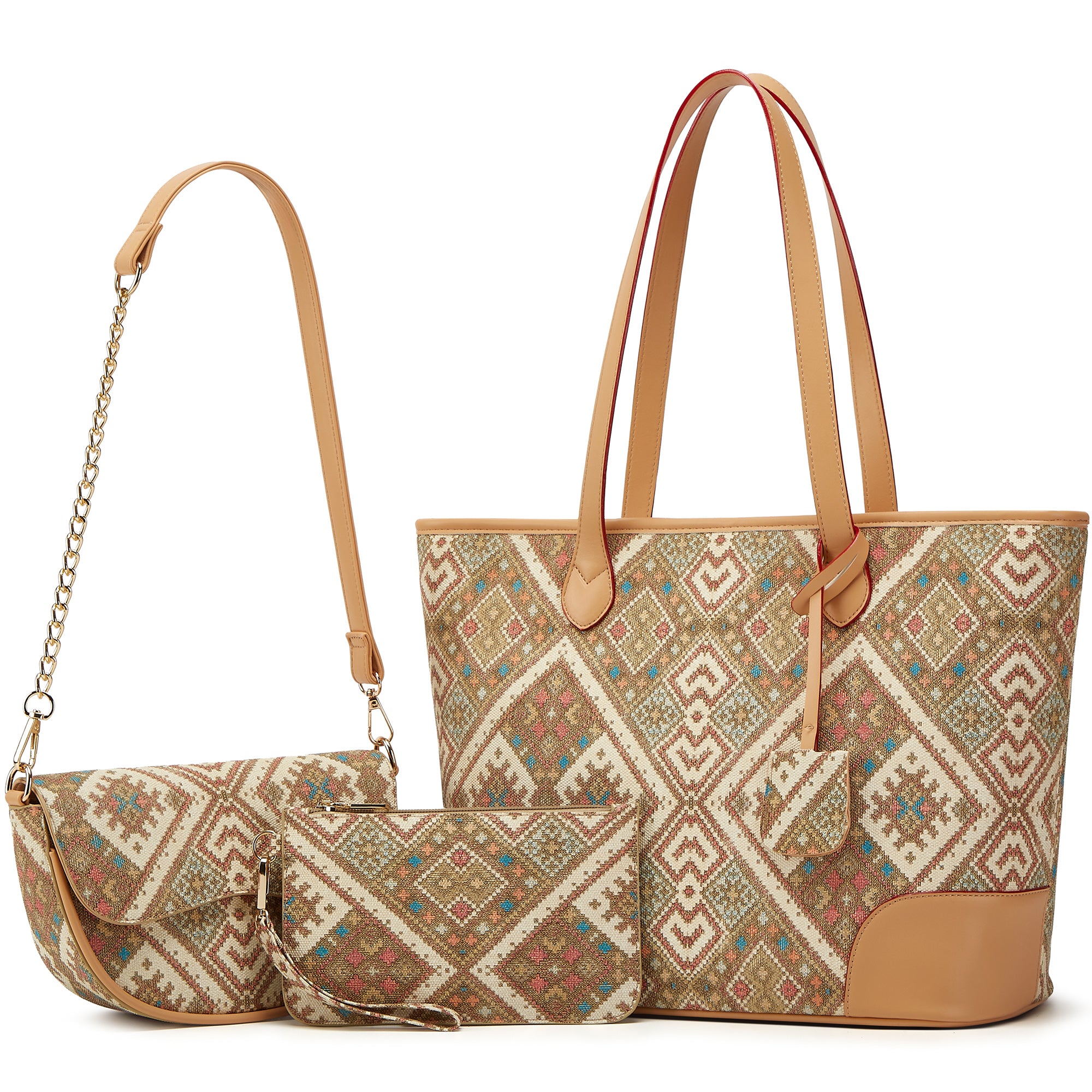 Tote Bags for Women Leather Tote Purse Crossbody Bags with Pockets Top Handle Shoulder Handbags Satchel Bags for Travel Work