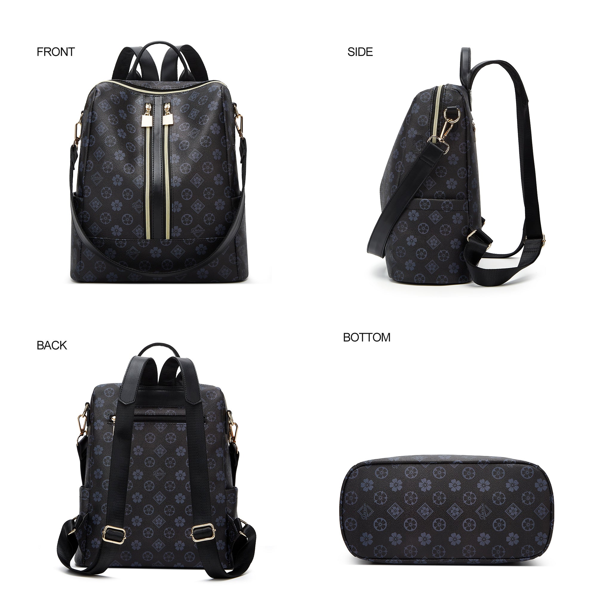 Backpack Purse for Women Teacher Bag Women Backpacks Leather Travel Backpack Fashion