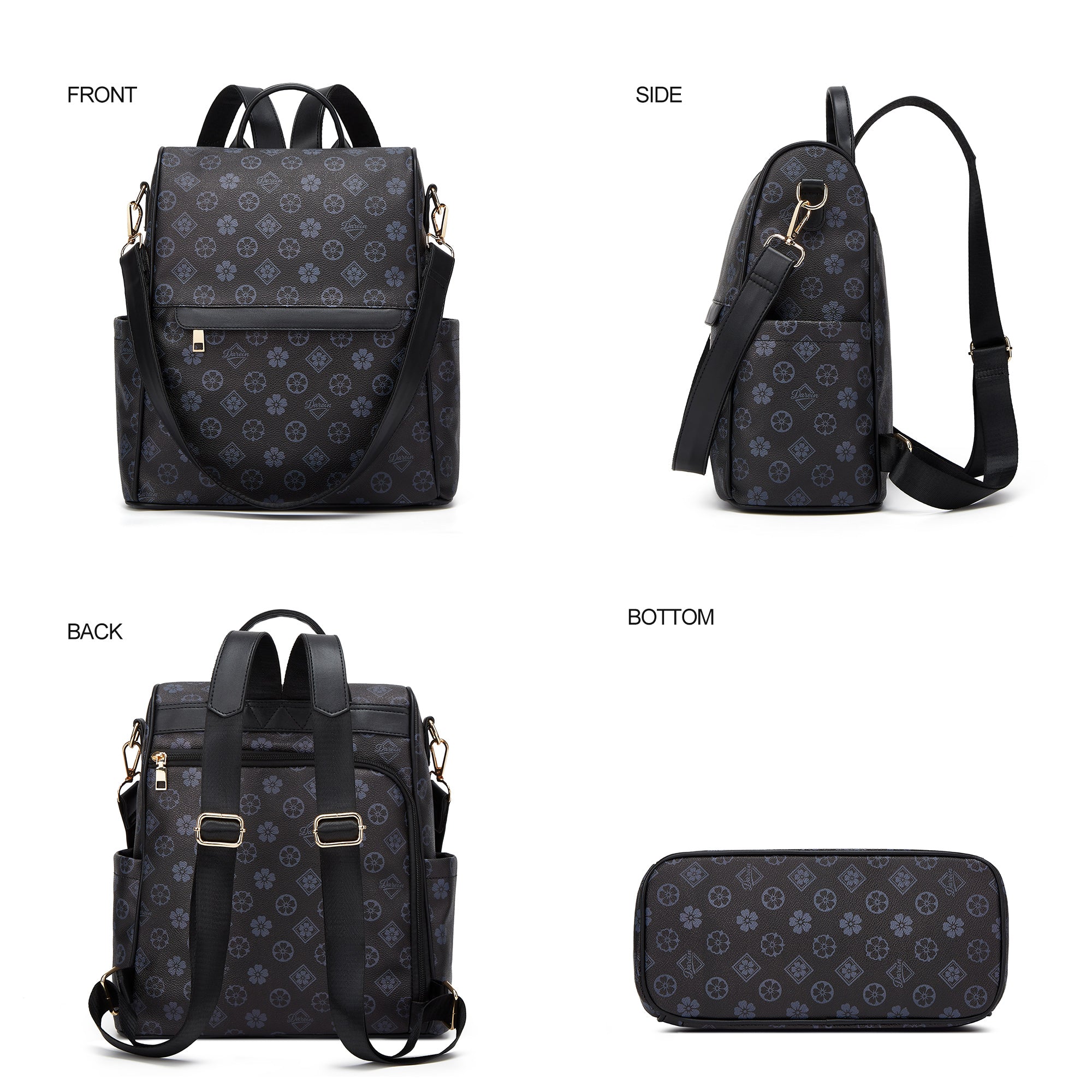 Backpack Purse for Women Teacher Bag Women Backpacks Leather Travel Backpack Fashion