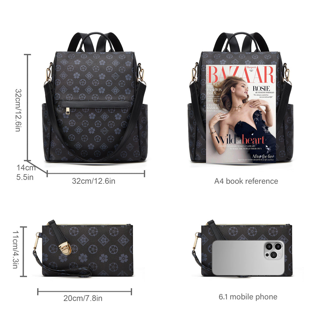 Backpack Purse for Women Teacher Bag Women Backpacks Leather Travel Backpack Fashion