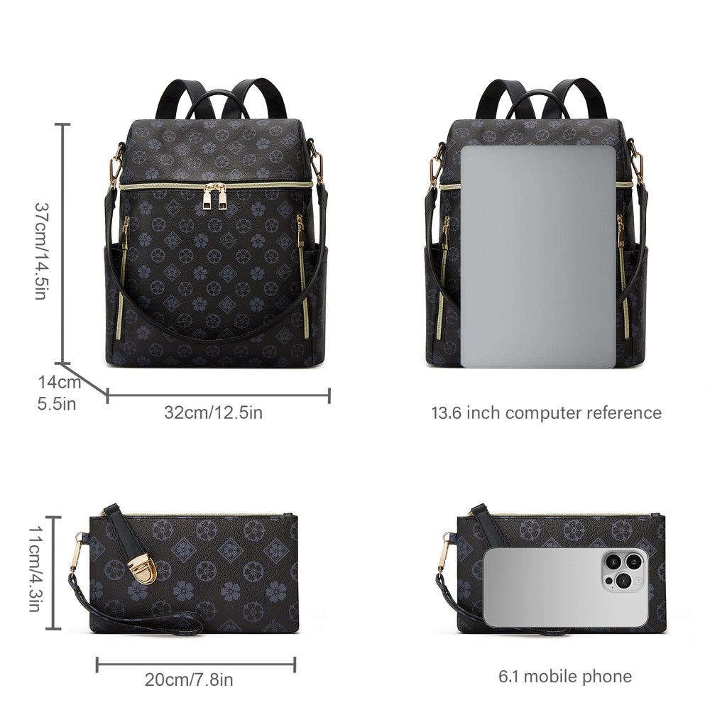 Backpack Purse for Women Teacher Bag Women Backpacks Leather Travel Backpack Fashion